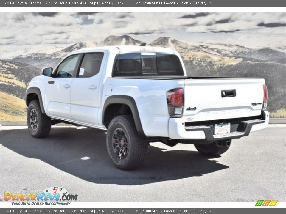 2019 Toyota Tacoma TRD Pro Double Cab 4x4 Super White / Black Photo #3