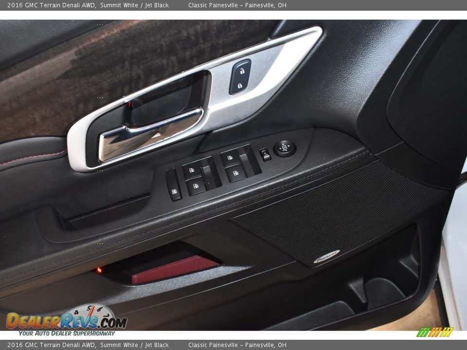 2016 GMC Terrain Denali AWD Summit White / Jet Black Photo #11