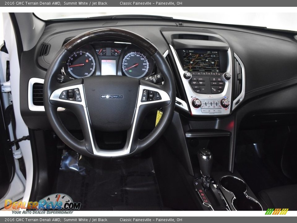 2016 GMC Terrain Denali AWD Summit White / Jet Black Photo #12