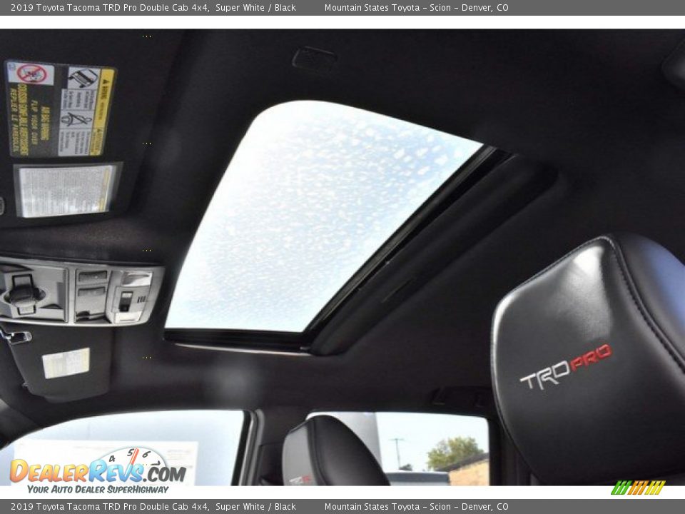 2019 Toyota Tacoma TRD Pro Double Cab 4x4 Super White / Black Photo #8