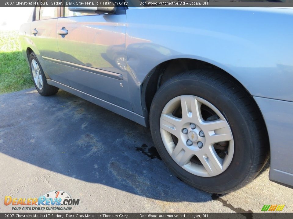 2007 Chevrolet Malibu LT Sedan Dark Gray Metallic / Titanium Gray Photo #3