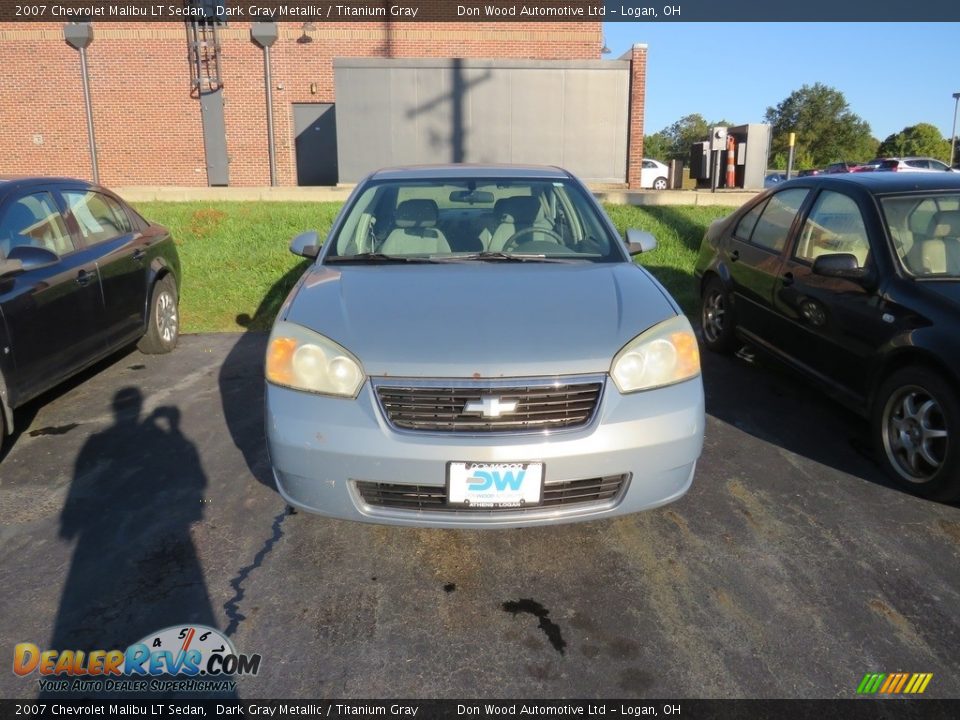 2007 Chevrolet Malibu LT Sedan Dark Gray Metallic / Titanium Gray Photo #4