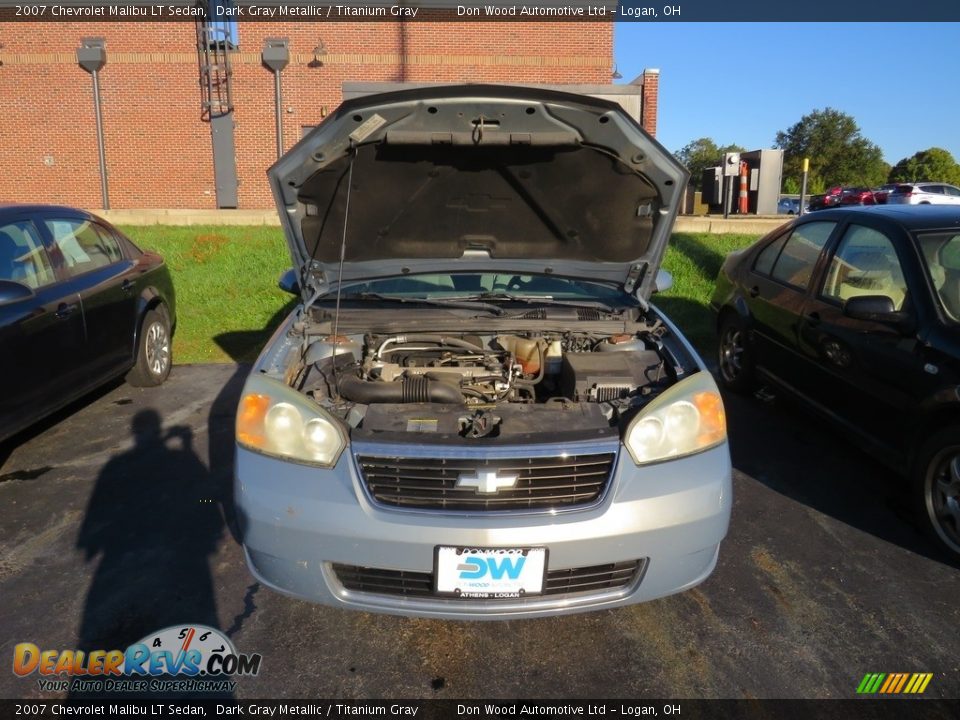 2007 Chevrolet Malibu LT Sedan Dark Gray Metallic / Titanium Gray Photo #5