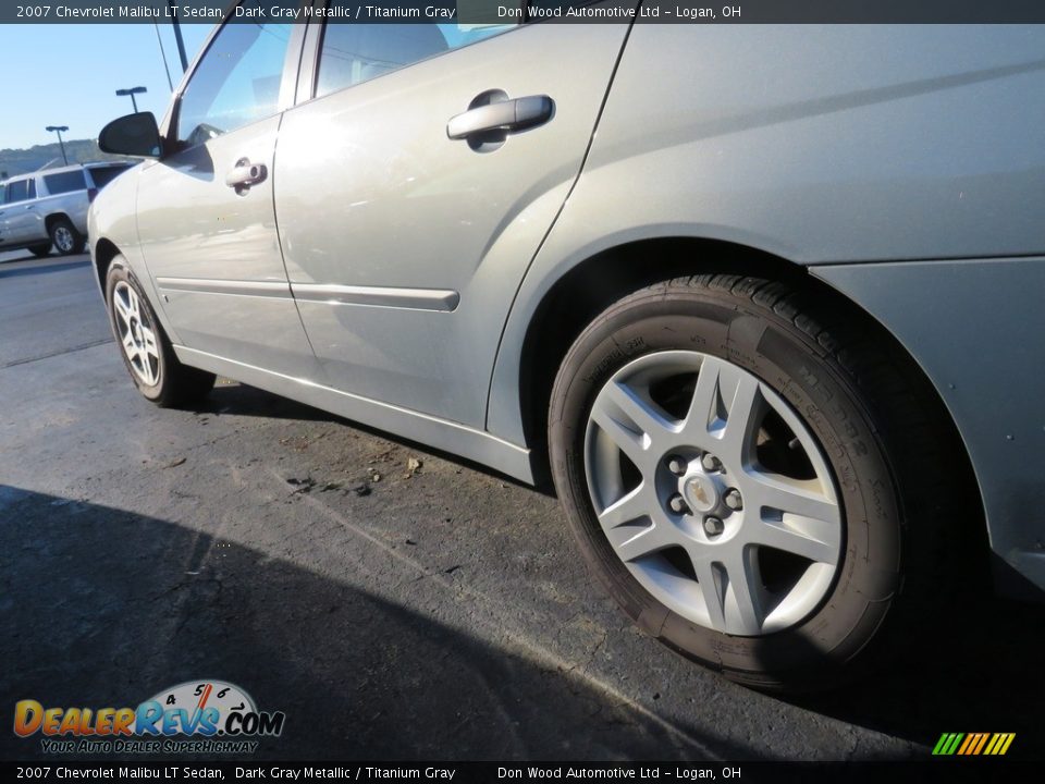 2007 Chevrolet Malibu LT Sedan Dark Gray Metallic / Titanium Gray Photo #8