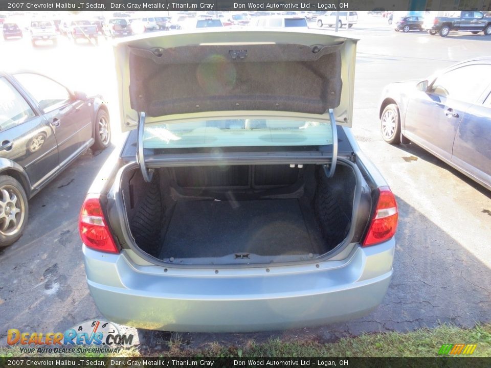 2007 Chevrolet Malibu LT Sedan Dark Gray Metallic / Titanium Gray Photo #11
