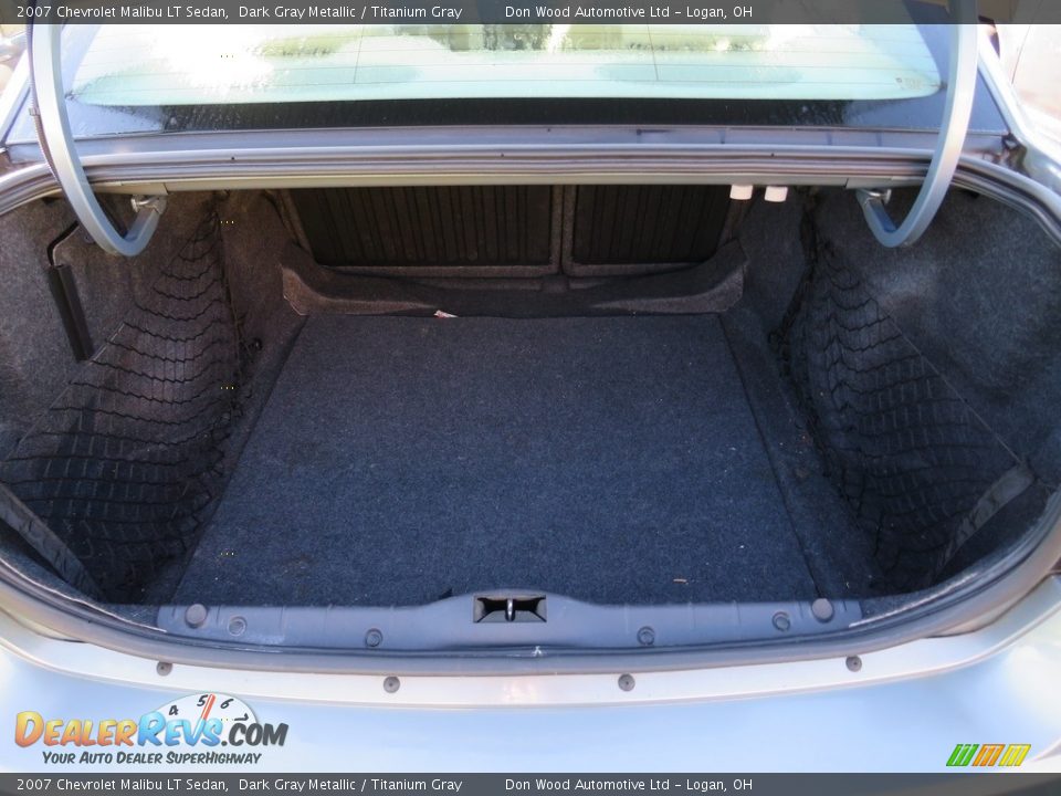 2007 Chevrolet Malibu LT Sedan Dark Gray Metallic / Titanium Gray Photo #12