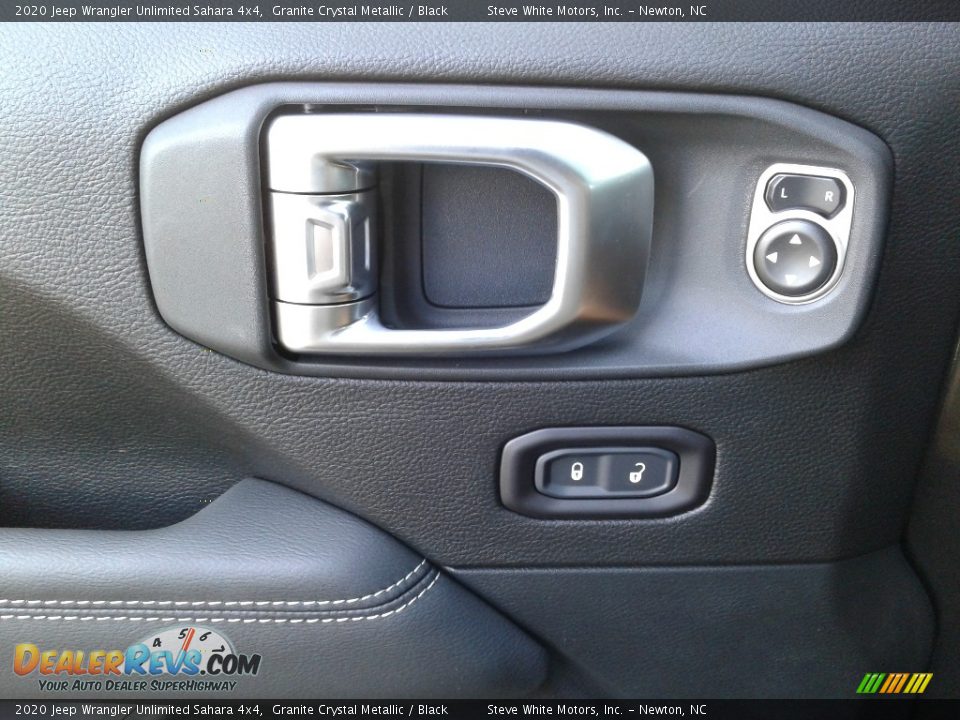 2020 Jeep Wrangler Unlimited Sahara 4x4 Granite Crystal Metallic / Black Photo #9