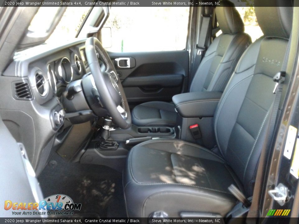 2020 Jeep Wrangler Unlimited Sahara 4x4 Granite Crystal Metallic / Black Photo #10