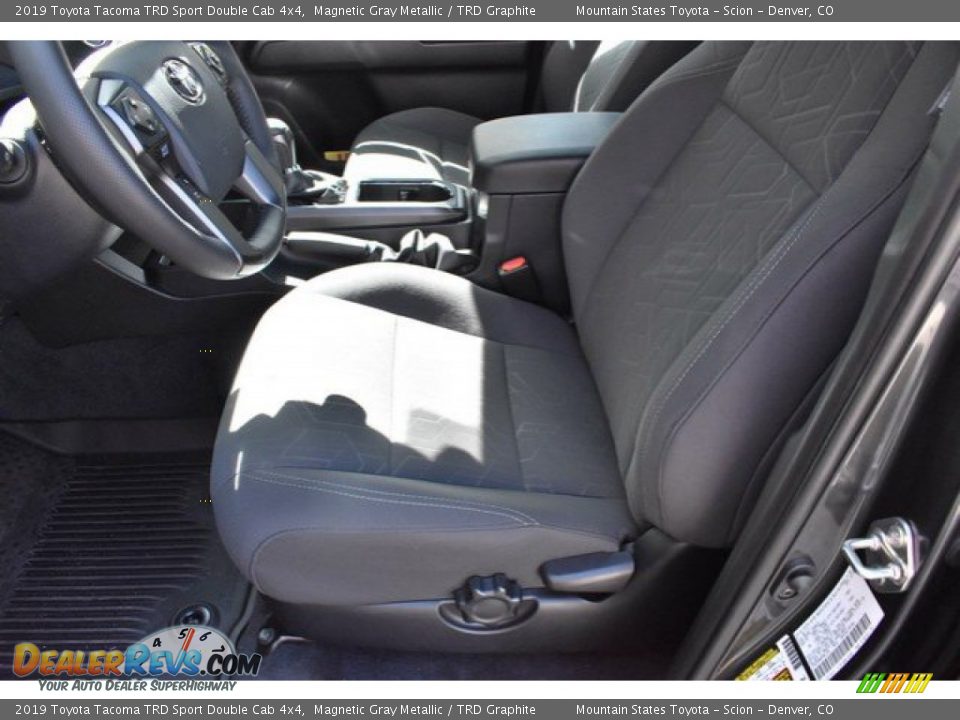 2019 Toyota Tacoma TRD Sport Double Cab 4x4 Magnetic Gray Metallic / TRD Graphite Photo #6