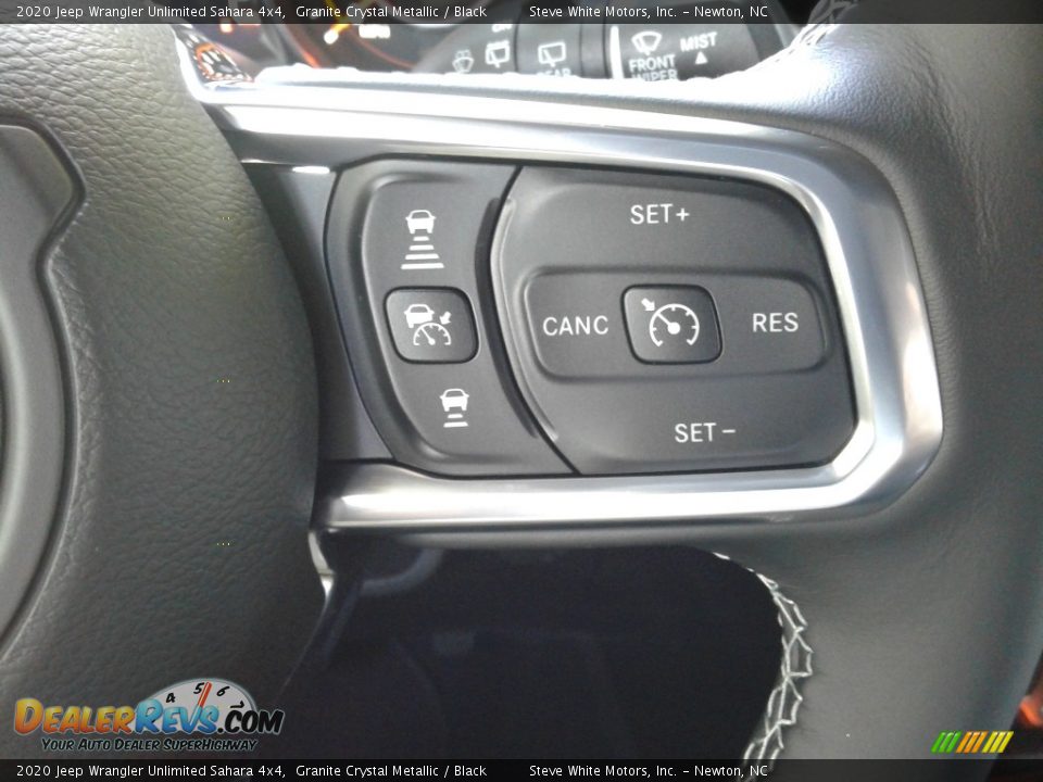 2020 Jeep Wrangler Unlimited Sahara 4x4 Granite Crystal Metallic / Black Photo #18