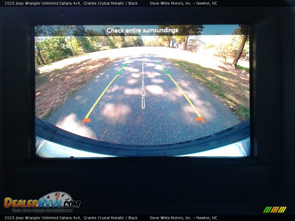 2020 Jeep Wrangler Unlimited Sahara 4x4 Granite Crystal Metallic / Black Photo #22