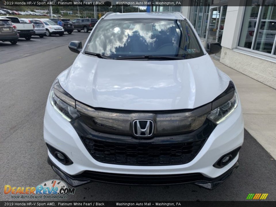 2019 Honda HR-V Sport AWD Platinum White Pearl / Black Photo #3