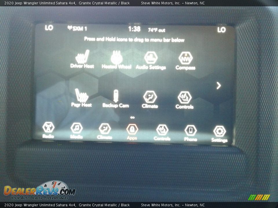 2020 Jeep Wrangler Unlimited Sahara 4x4 Granite Crystal Metallic / Black Photo #25