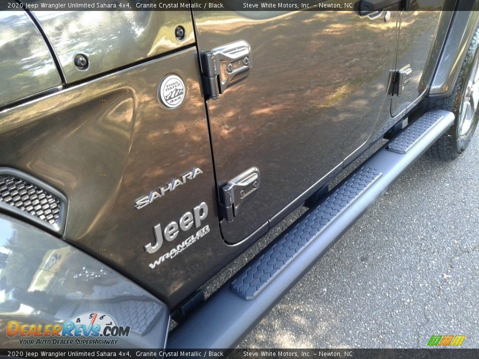 2020 Jeep Wrangler Unlimited Sahara 4x4 Granite Crystal Metallic / Black Photo #30