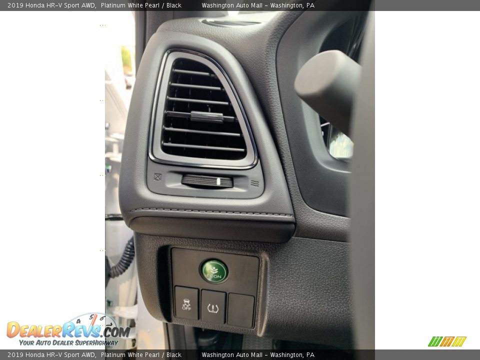 2019 Honda HR-V Sport AWD Platinum White Pearl / Black Photo #12