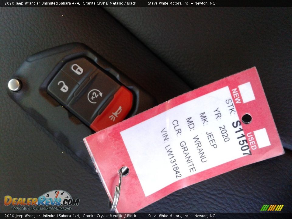 2020 Jeep Wrangler Unlimited Sahara 4x4 Granite Crystal Metallic / Black Photo #31