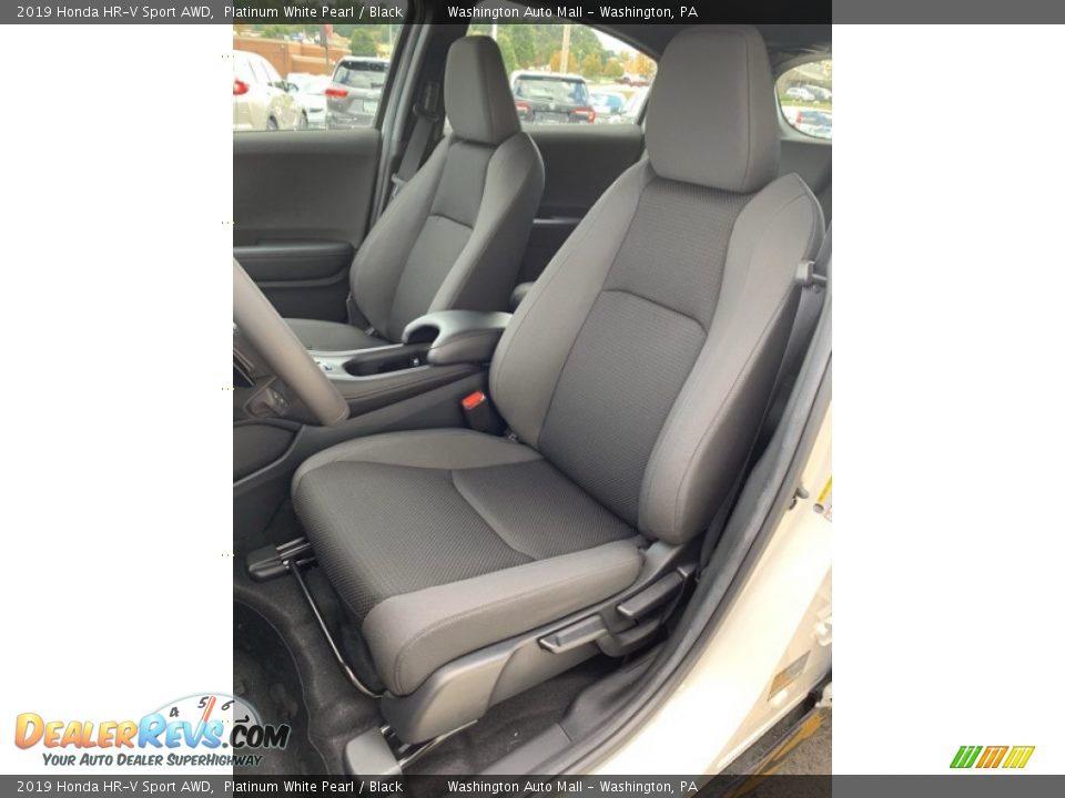 2019 Honda HR-V Sport AWD Platinum White Pearl / Black Photo #14