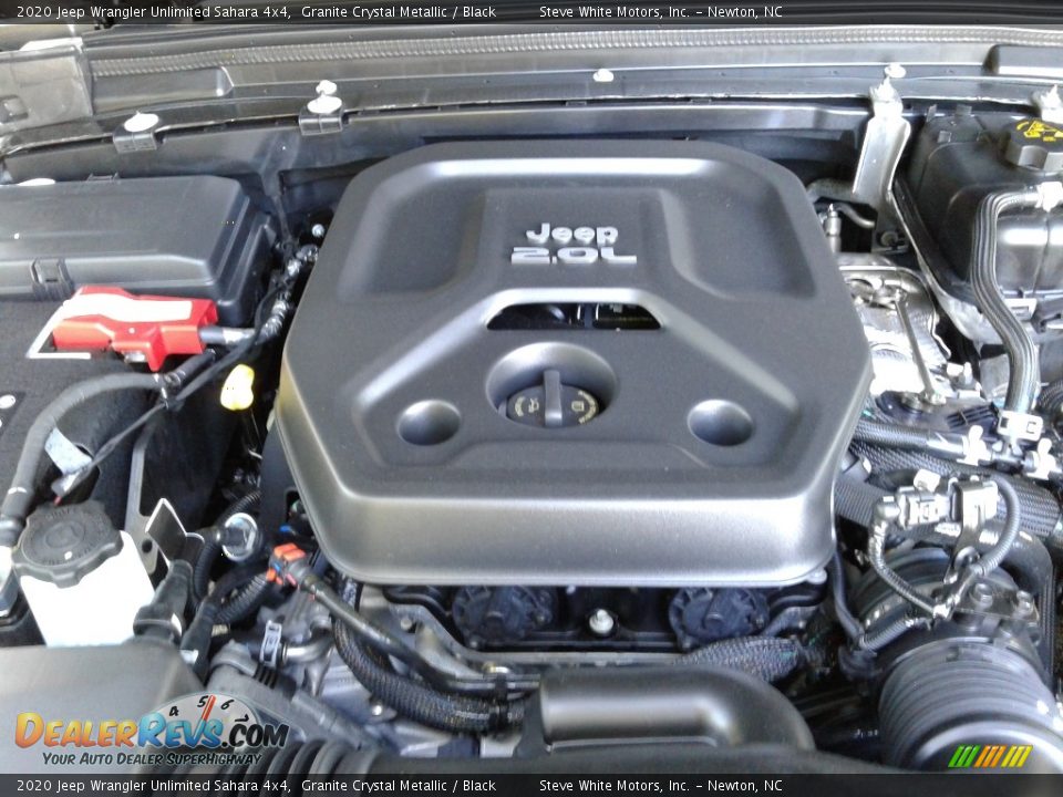 2020 Jeep Wrangler Unlimited Sahara 4x4 Granite Crystal Metallic / Black Photo #32