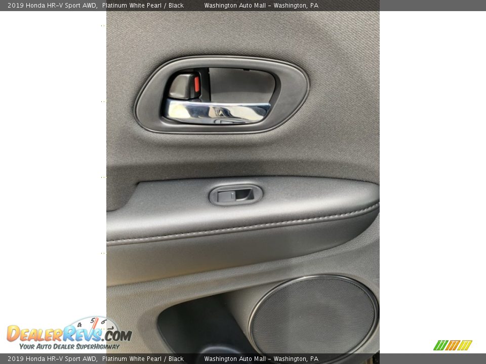 2019 Honda HR-V Sport AWD Platinum White Pearl / Black Photo #17