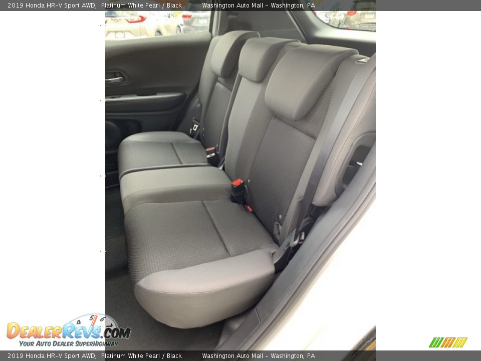 2019 Honda HR-V Sport AWD Platinum White Pearl / Black Photo #18