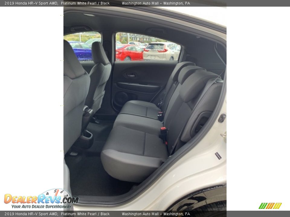 2019 Honda HR-V Sport AWD Platinum White Pearl / Black Photo #19