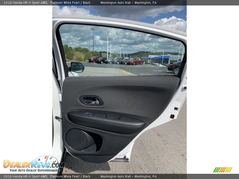 2019 Honda HR-V Sport AWD Platinum White Pearl / Black Photo #23