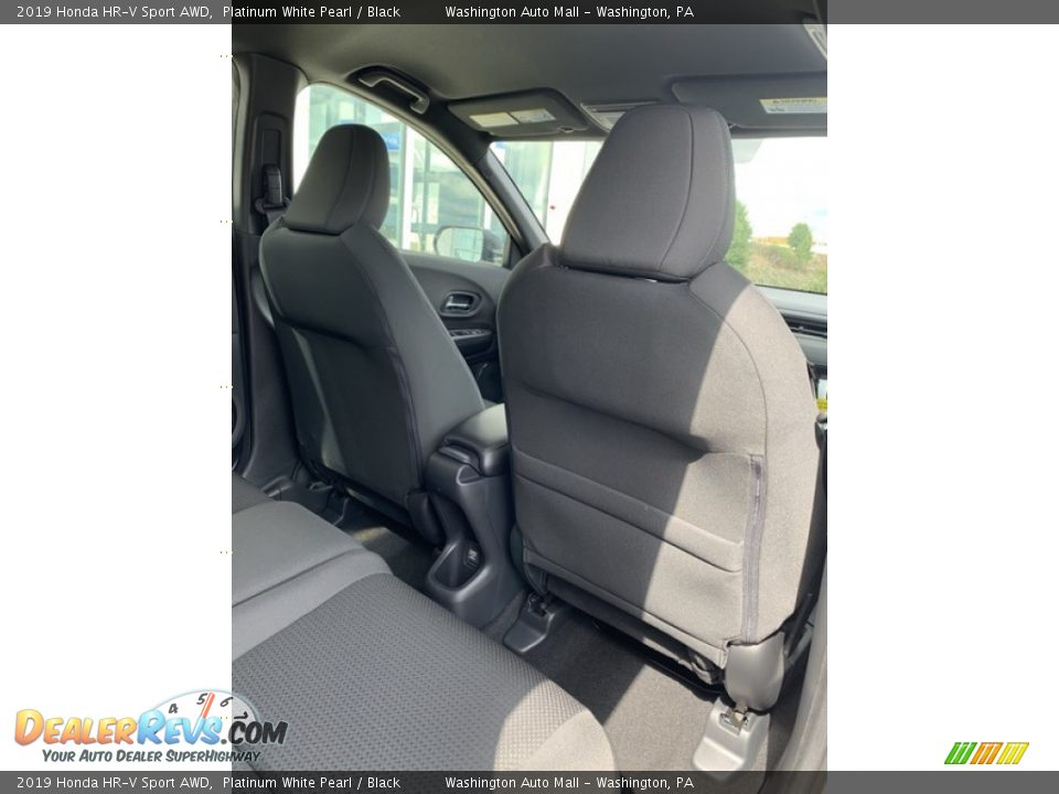 2019 Honda HR-V Sport AWD Platinum White Pearl / Black Photo #25