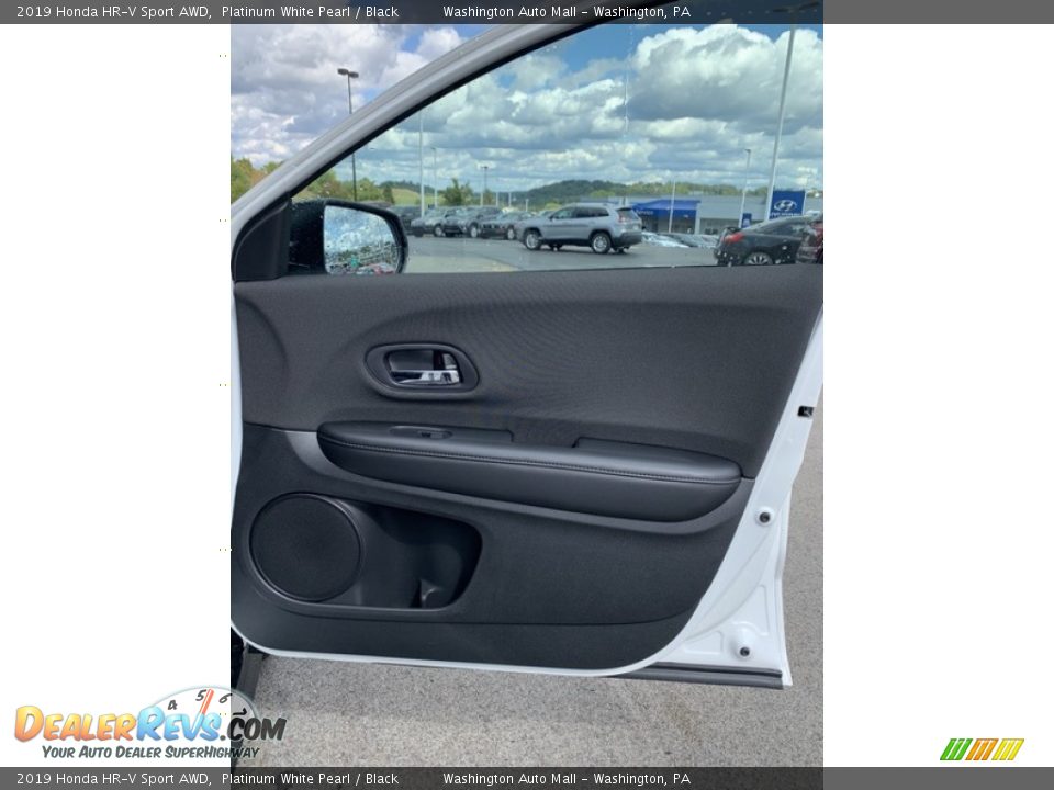 2019 Honda HR-V Sport AWD Platinum White Pearl / Black Photo #26