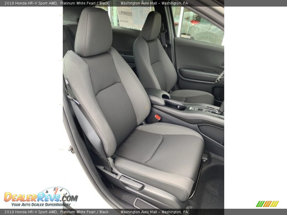 2019 Honda HR-V Sport AWD Platinum White Pearl / Black Photo #27