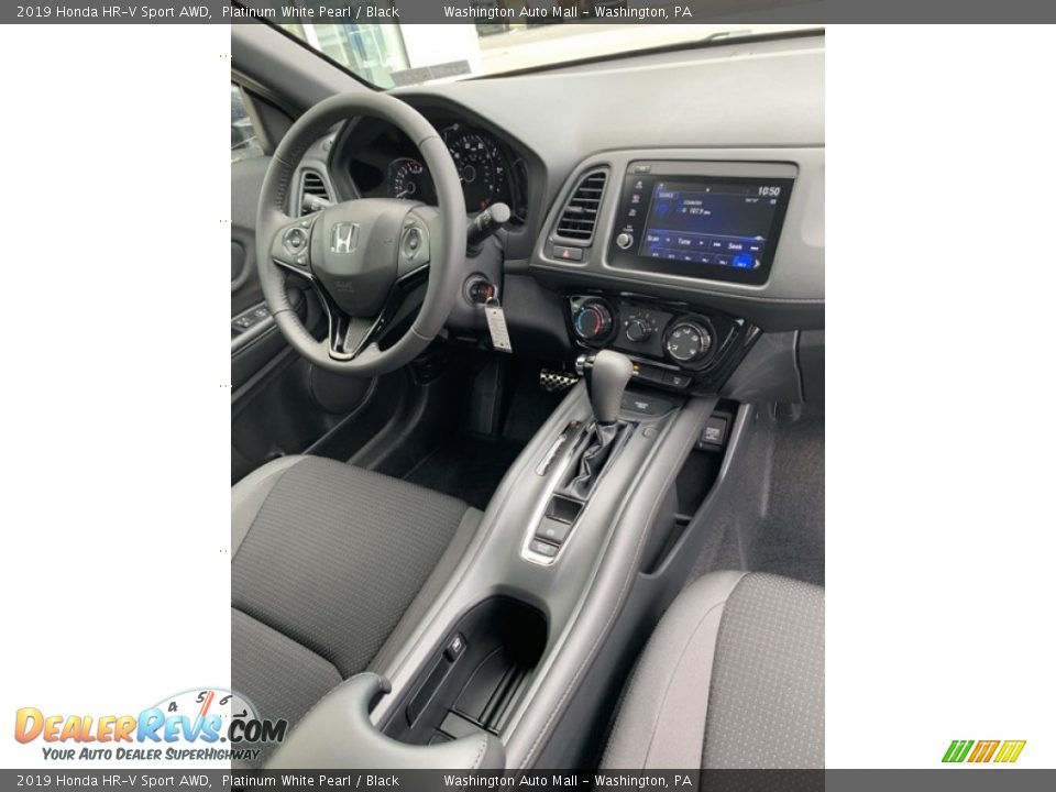 2019 Honda HR-V Sport AWD Platinum White Pearl / Black Photo #28