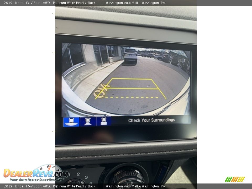 2019 Honda HR-V Sport AWD Platinum White Pearl / Black Photo #32