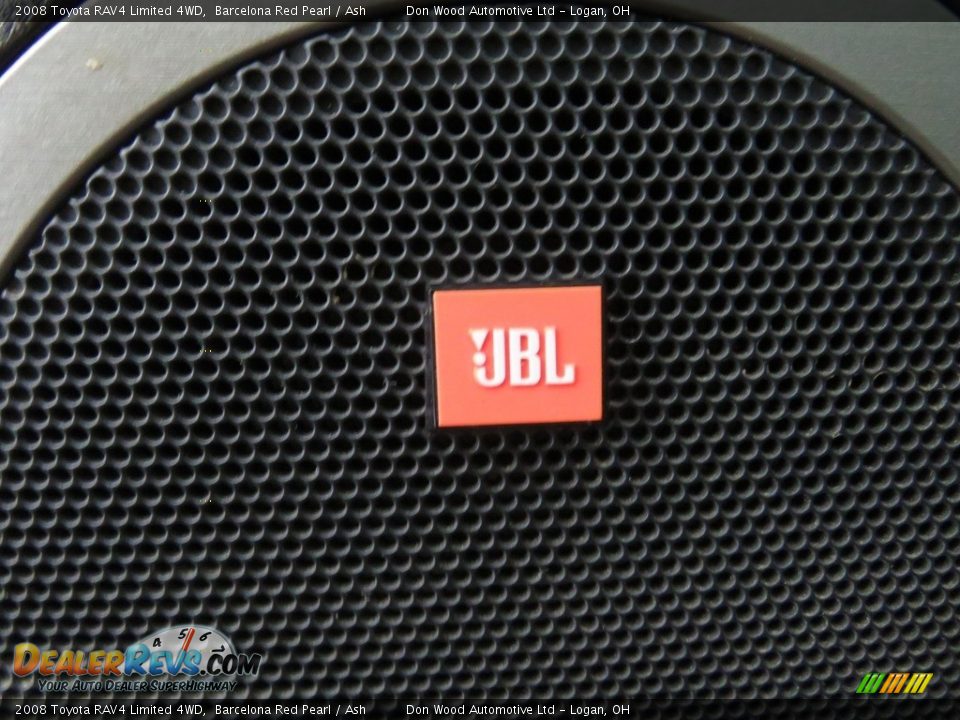 2008 Toyota RAV4 Limited 4WD Barcelona Red Pearl / Ash Photo #3