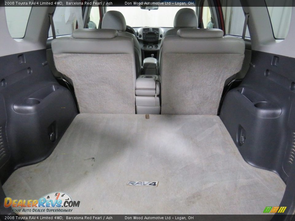 2008 Toyota RAV4 Limited 4WD Barcelona Red Pearl / Ash Photo #15