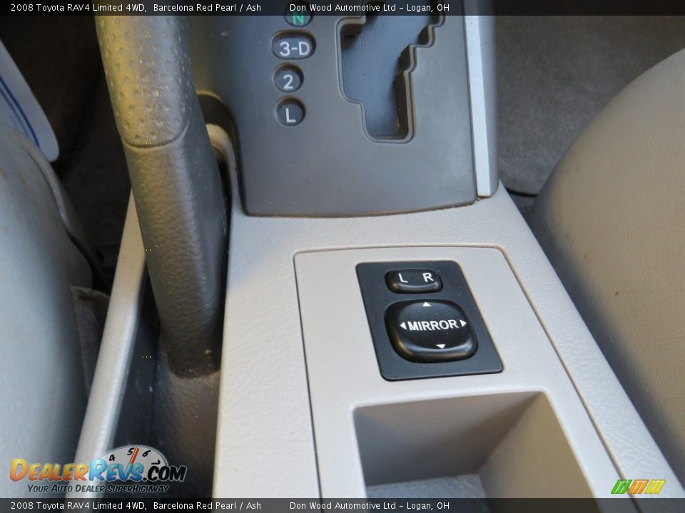 2008 Toyota RAV4 Limited 4WD Barcelona Red Pearl / Ash Photo #29