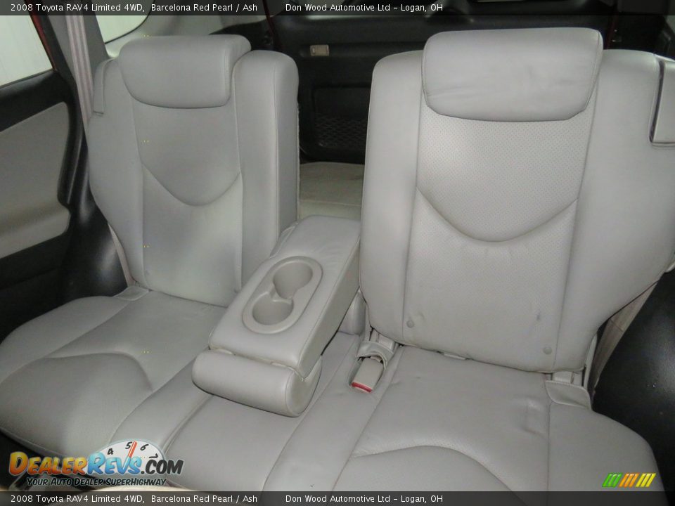 2008 Toyota RAV4 Limited 4WD Barcelona Red Pearl / Ash Photo #33