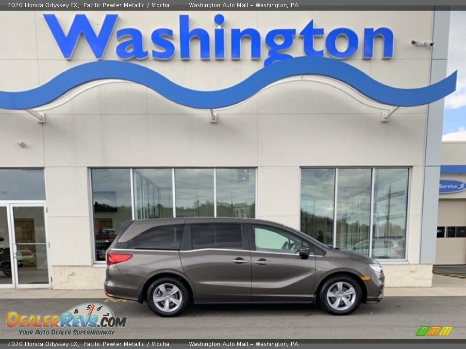 2020 Honda Odyssey EX Pacific Pewter Metallic / Mocha Photo #1
