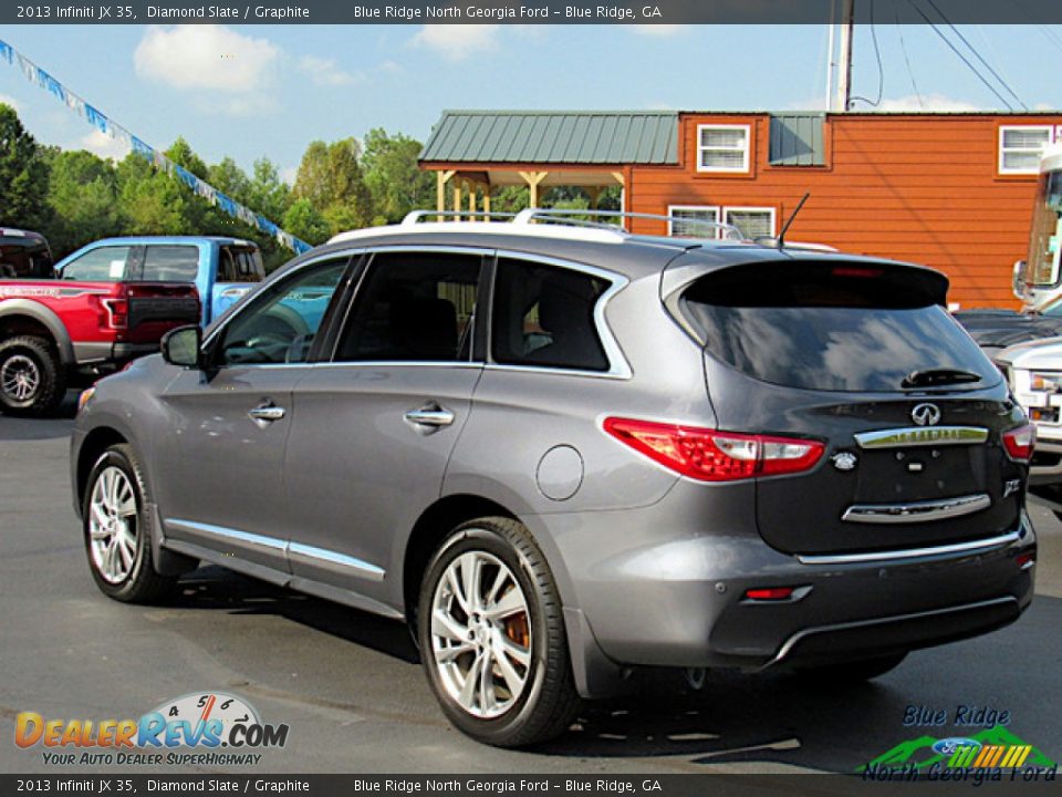 2013 Infiniti JX 35 Diamond Slate / Graphite Photo #3
