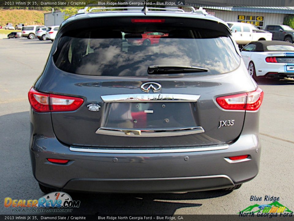2013 Infiniti JX 35 Diamond Slate / Graphite Photo #4