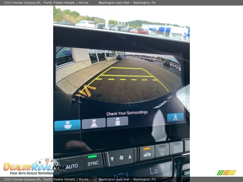 2020 Honda Odyssey EX Pacific Pewter Metallic / Mocha Photo #34