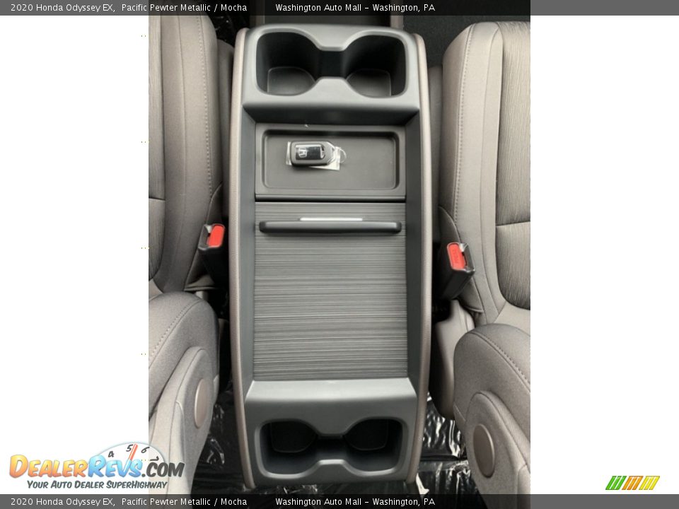 2020 Honda Odyssey EX Pacific Pewter Metallic / Mocha Photo #36