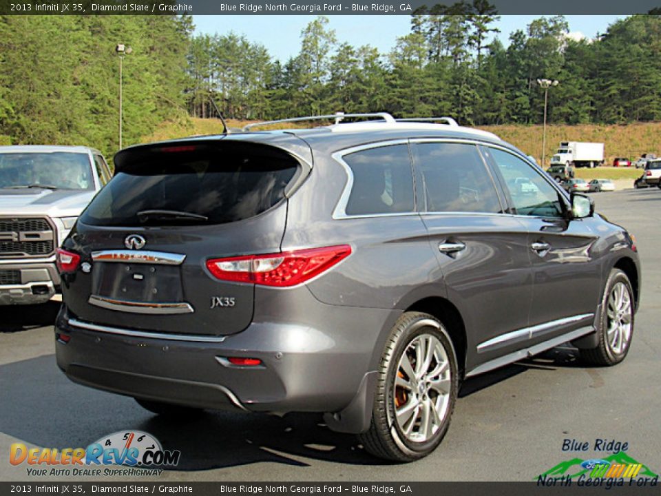 2013 Infiniti JX 35 Diamond Slate / Graphite Photo #5
