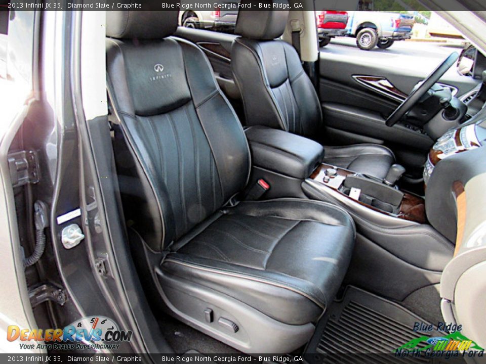 2013 Infiniti JX 35 Diamond Slate / Graphite Photo #12
