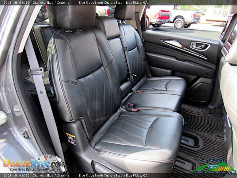 2013 Infiniti JX 35 Diamond Slate / Graphite Photo #13
