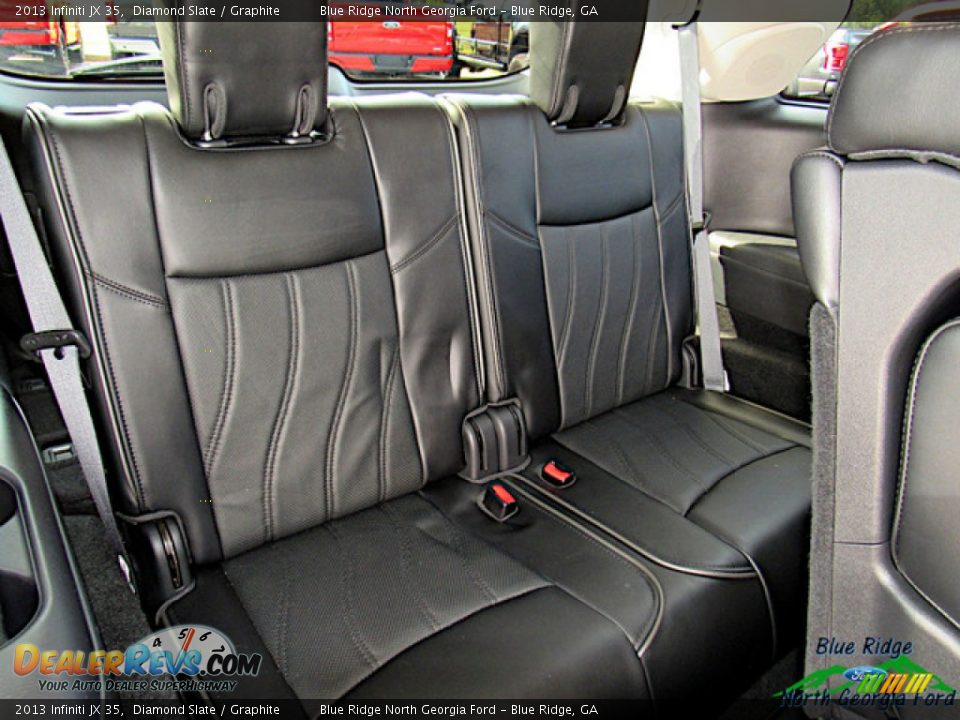 2013 Infiniti JX 35 Diamond Slate / Graphite Photo #14