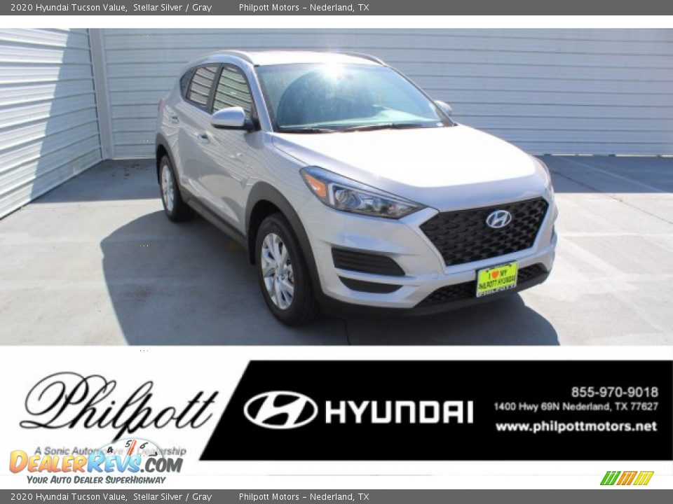 2020 Hyundai Tucson Value Stellar Silver / Gray Photo #1