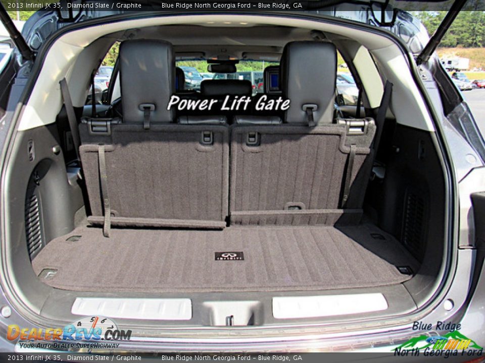 2013 Infiniti JX 35 Diamond Slate / Graphite Photo #15