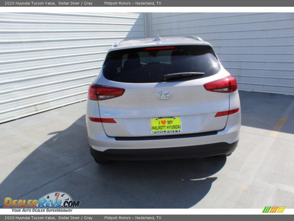 2020 Hyundai Tucson Value Stellar Silver / Gray Photo #7