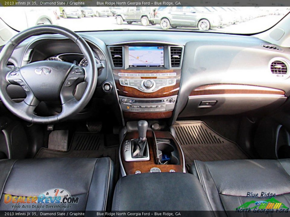 2013 Infiniti JX 35 Diamond Slate / Graphite Photo #18