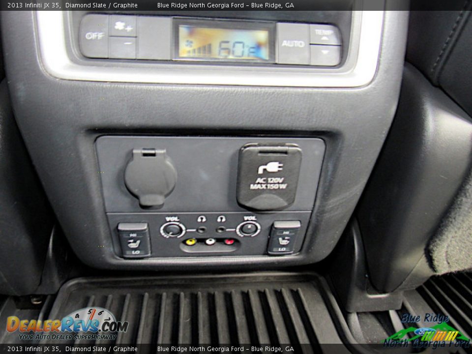 2013 Infiniti JX 35 Diamond Slate / Graphite Photo #21