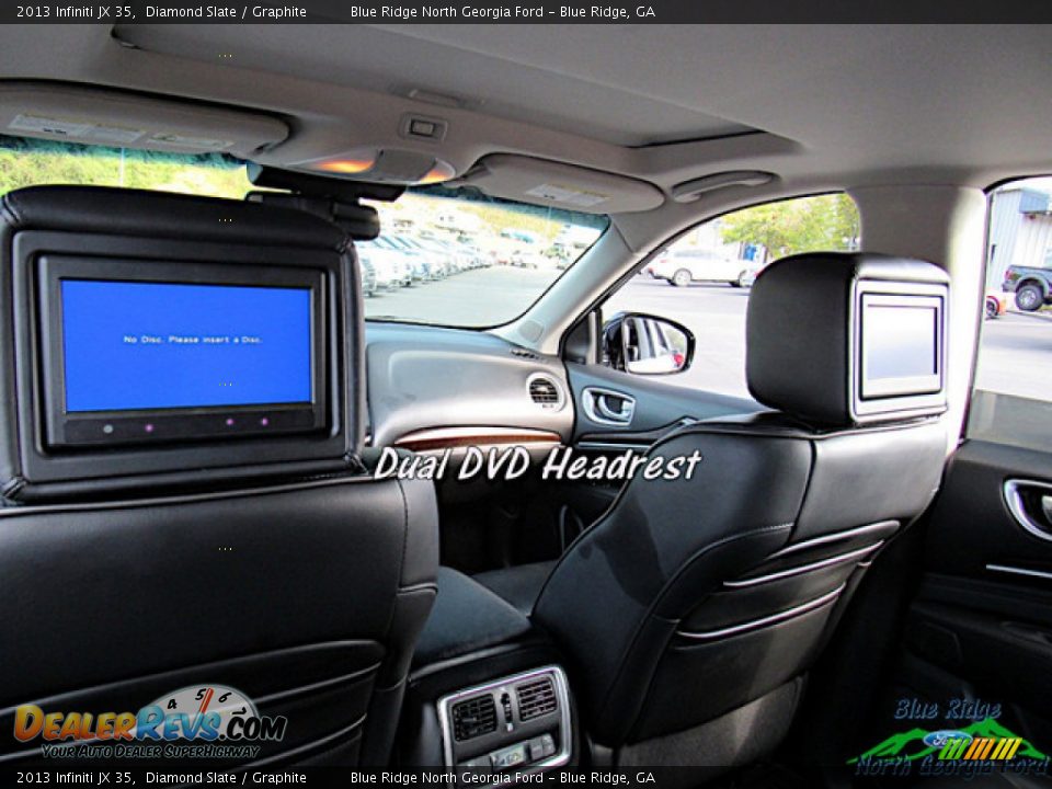 2013 Infiniti JX 35 Diamond Slate / Graphite Photo #22